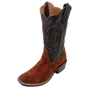 Rios of Mercedes Men's Rust Aniline Roughout Boot MEN - Footwear - Western Boots Rios of Mercedes Boot Co.   