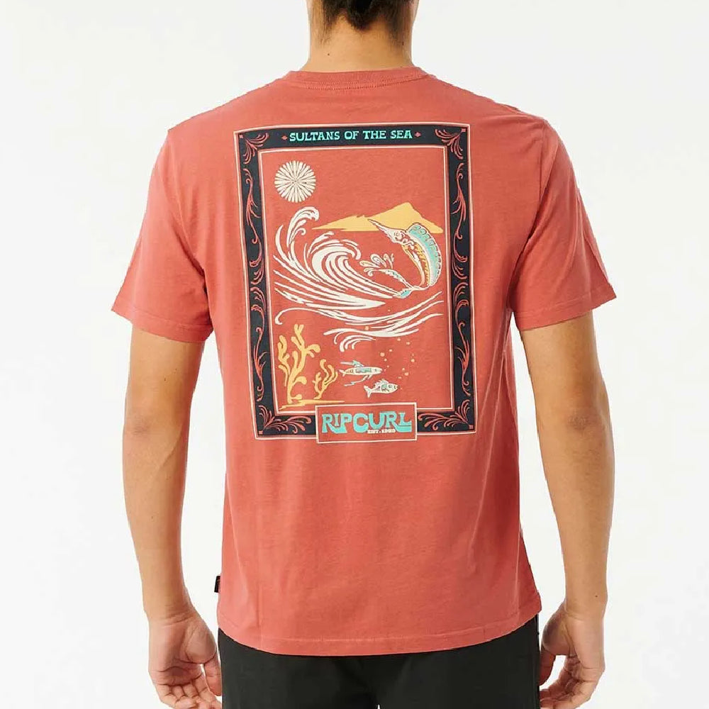Rip Curl Pacific Rinse Reef Tee - FINAL SALE MEN - Clothing - T-Shirts & Tanks Rip Curl   