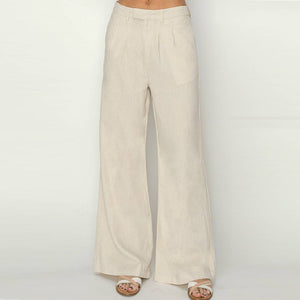 Risen Linen Slouch Trouser Pant WOMEN - Clothing - Pants & Leggings Risen Jeans   