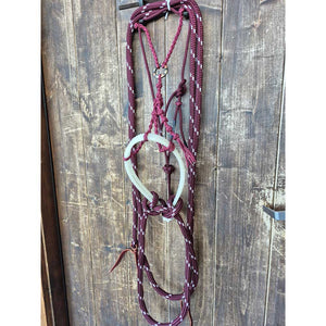 Handmade Massie Western Creations - Crowsfoot Hackamore and Ring AAHT091 Tack - Bosals Massie Western Creations