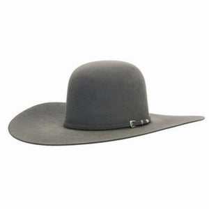 Rodeo King Open Crown 7x Felt Hat - Slate HATS - FELT HATS RODEO KING   