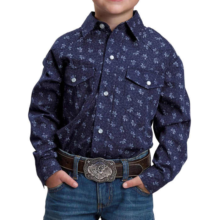 Roper Boy's Western Snap Shirt