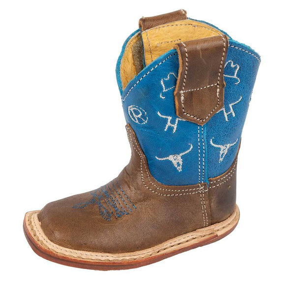 Baby Cowboy Boots Roper Western Boots Boys Cimarron Square Toe