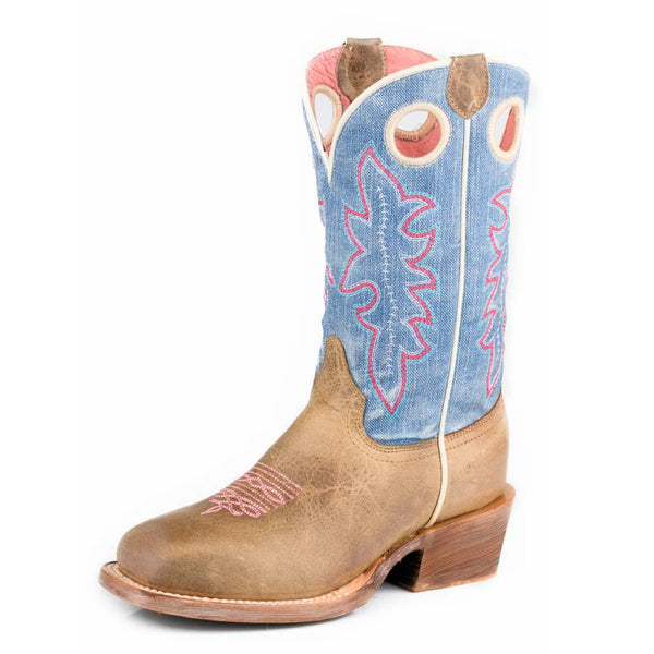 Roper Merica (Blue) - Women's Denim Cowgirl Boot main image 1