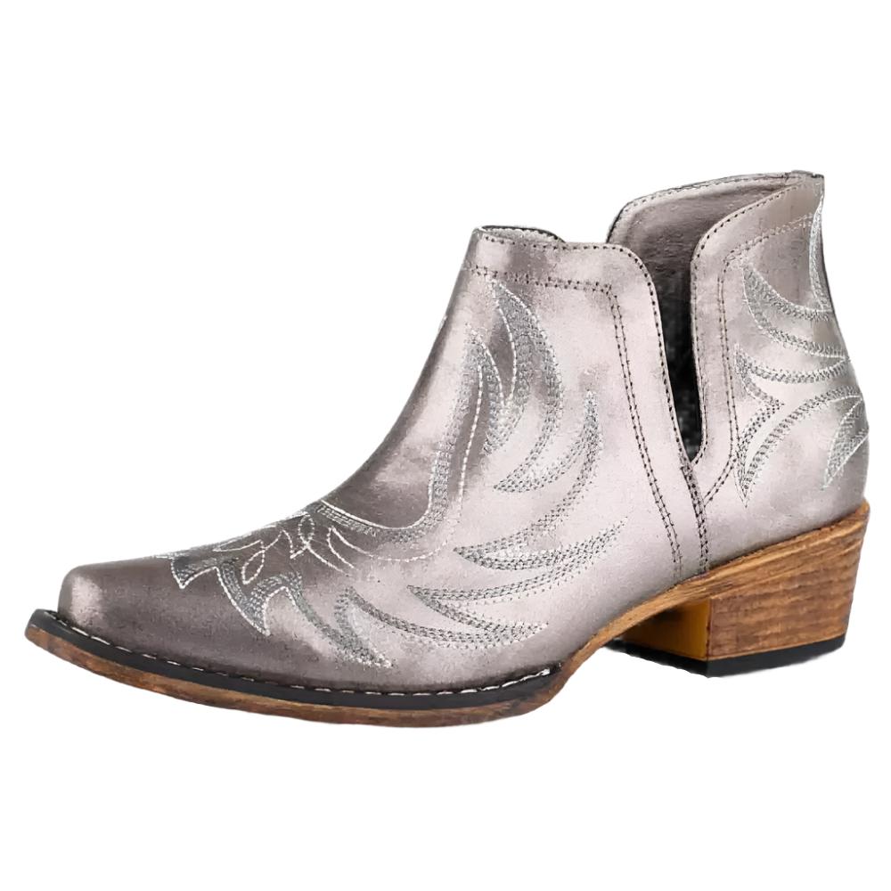 Roper Ava Metallic Bootie WOMEN - Footwear - Boots - Booties Roper Apparel & Footwear   