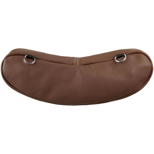 Teskey's Brown Leather Cantle bag Tack - Saddle Accessories Teskeys