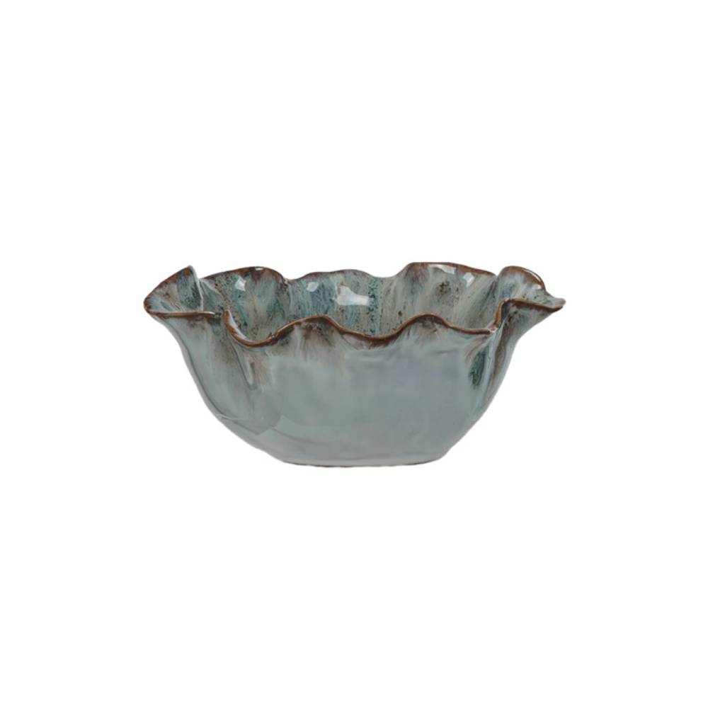 Ruffled Stoneware Bowl HOME & GIFTS - Tabletop + Kitchen - Kitchen Decor Creative Co-Op   