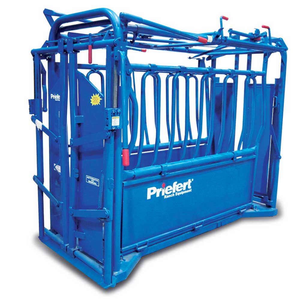 Priefert Squeeze Chute - Model S04 (In-Store Only) Equipment - Chutes Priefert   