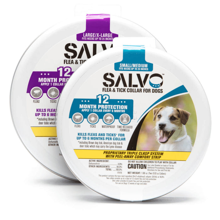 Salvo Flea & Tick Collar for Dogs