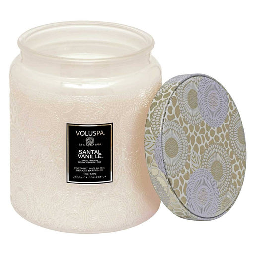 Voluspa Santal Vanille Luxe Jar Candle HOME & GIFTS - Home Decor - Candles + Diffusers Voluspa   