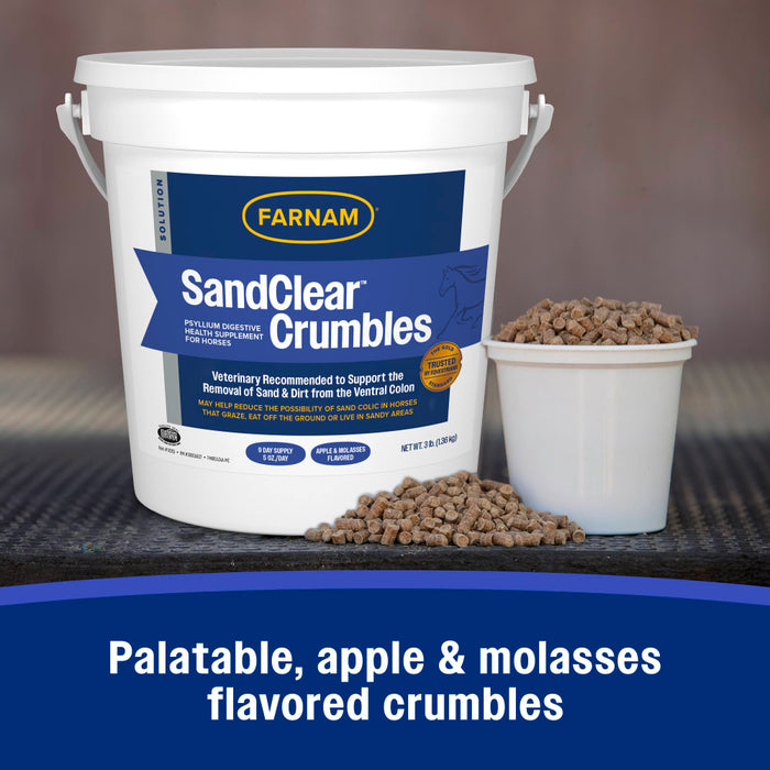 Farnam SandClear™ Natural Psyllium Crumbles Equine - Supplements Farnam