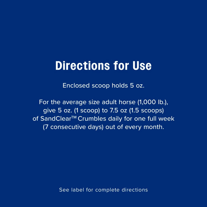 Farnam SandClear™ Natural Psyllium Crumbles Equine - Supplements Farnam
