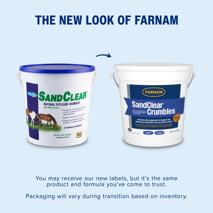 Farnam SandClear™ Natural Psyllium Crumbles Equine - Supplements Farnam