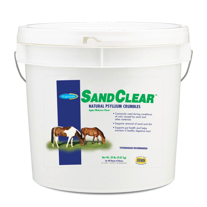 Farnam SandClear™ Natural Psyllium Crumbles Equine - Supplements Farnam