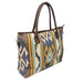 Scout Leather Co. Hadley Aztec Woven Tote - Blue WOMEN - Accessories - Handbags - Tote Bags Scout Leather Goods   