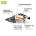 Stihl SEA 20 Battery Powered Hand Vacuum Garden Supplies - Tools & Equipment Stihl Equipment