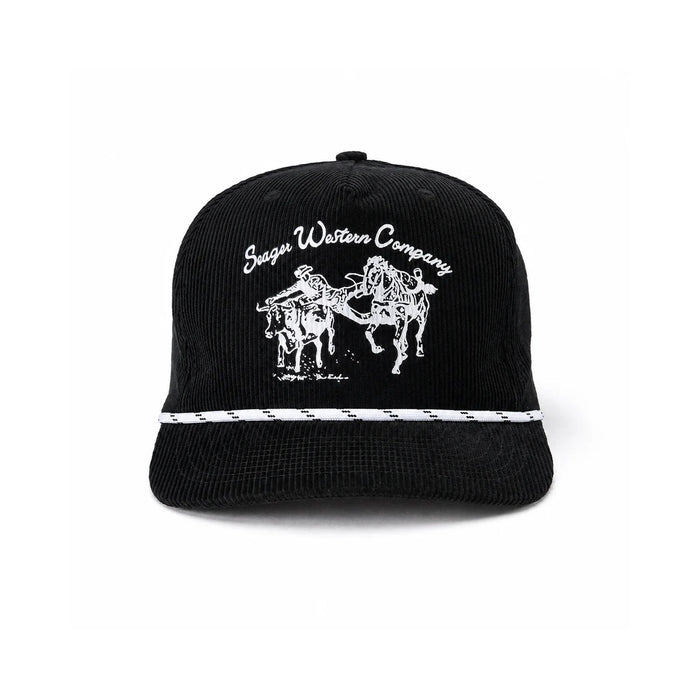 Seager Los Rios Corduroy Snapback Cap HATS - BASEBALL CAPS Seager Apparel