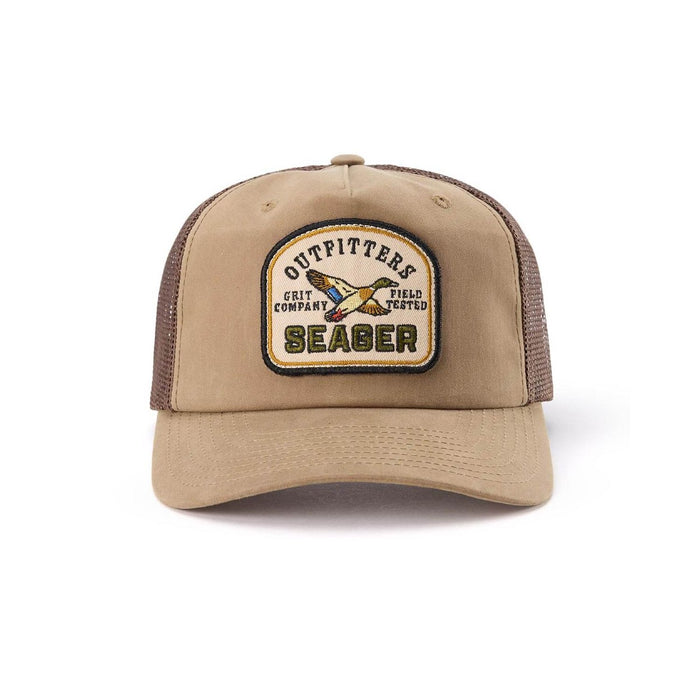 Seager Outfitters Wax Trucker Snapback Cap HATS - BASEBALL CAPS Seager Apparel