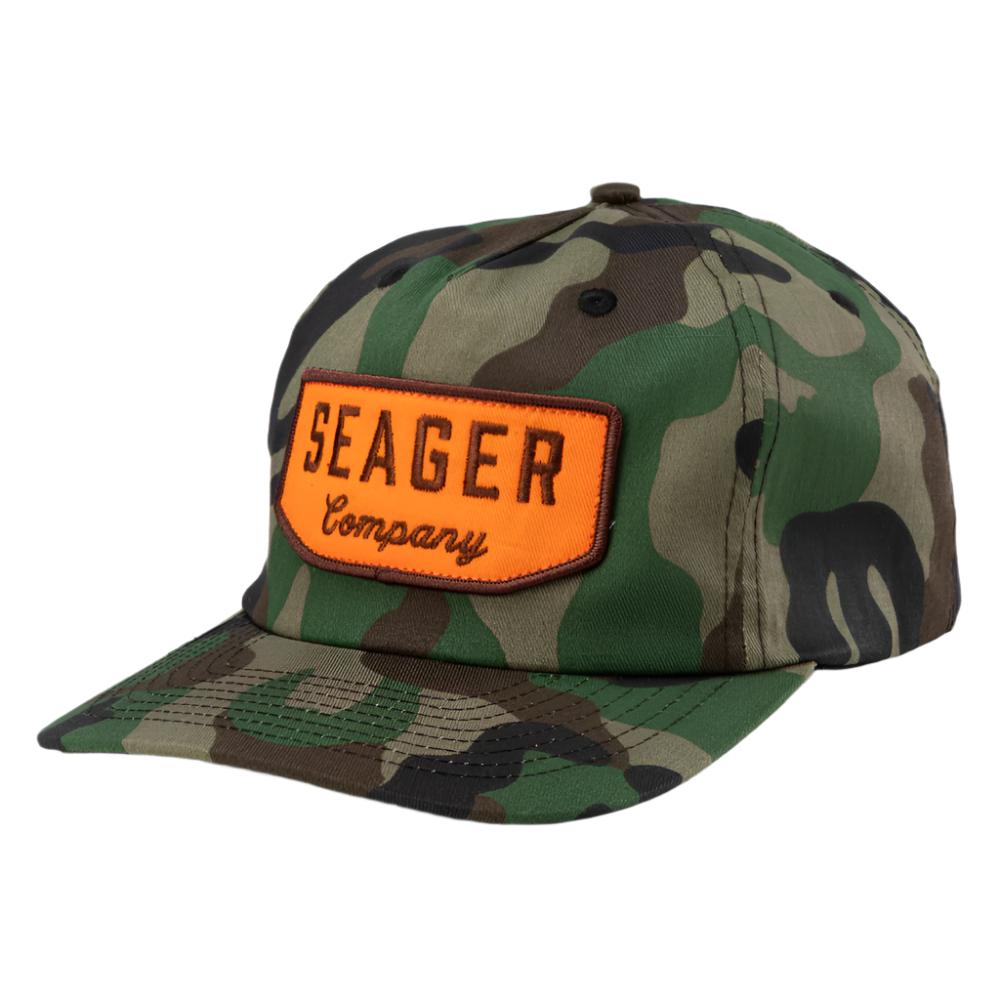 Seager Wilson Camo Cap HATS - BASEBALL CAPS Seager Apparel   