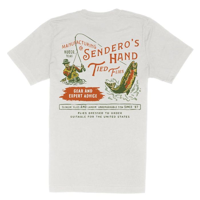 Sendero Men's Hand Tied Flies Tee