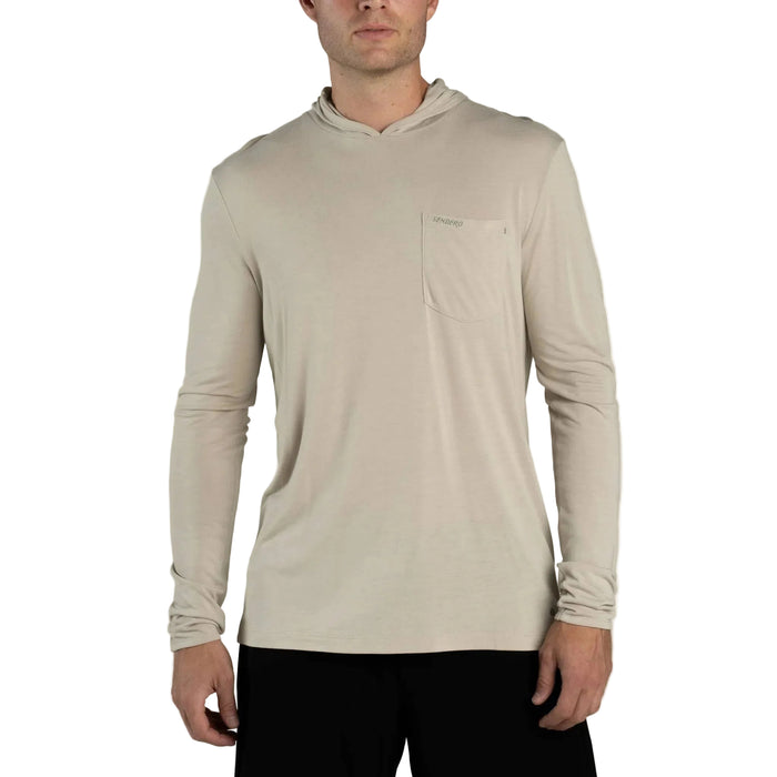 Sendero Men's LS Yucatan Bamboo Tech Hoodie
