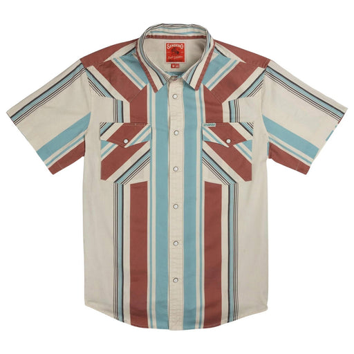 Sendero Men's The Wyatt Snap Shirt - Stagecoach Stripe MEN - Clothing - Shirts - Short Sleeve Sendero Provisions Co