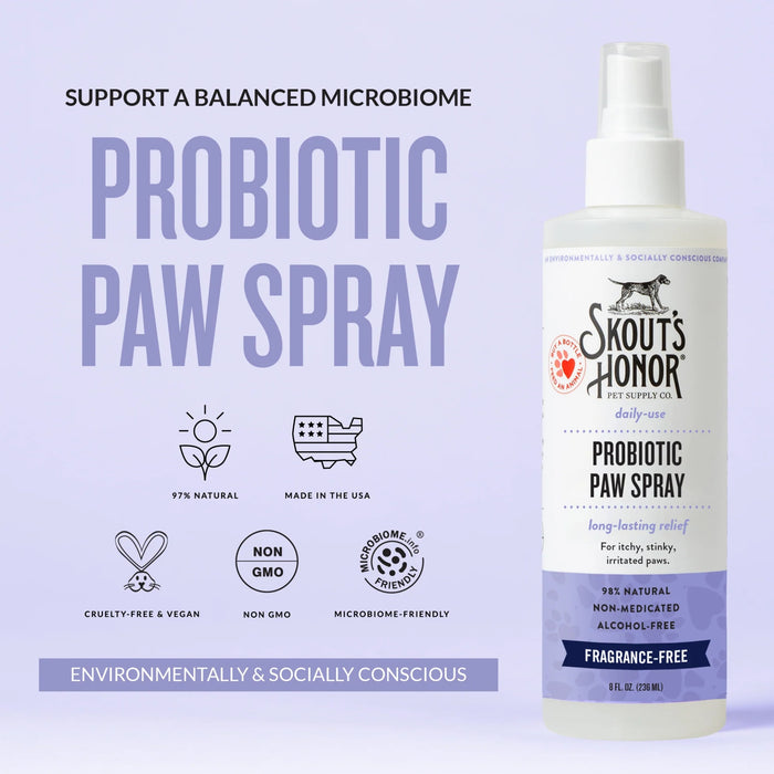Skout's Honor Probiotic Paw Spray