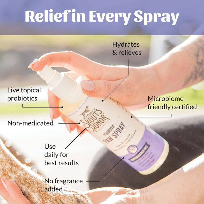 Skout's Honor Probiotic Paw Spray