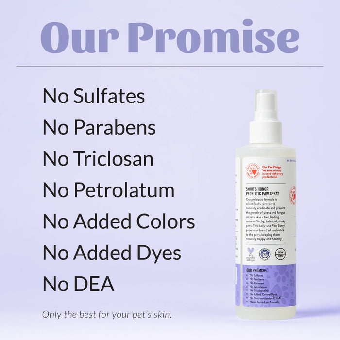 Skout's Honor Probiotic Paw Spray