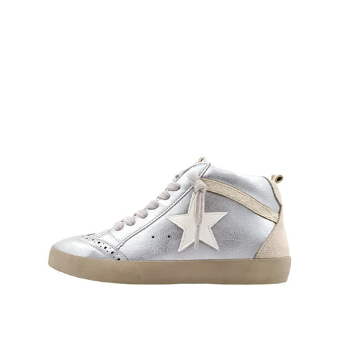 ShuShop Paulina Kids - White Silver KIDS - Footwear - Casual Shoes ShuShop   