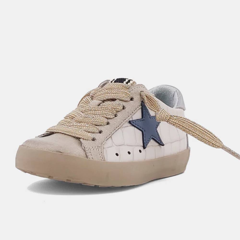 ShuShop Toddler Paula Sneakers - Beige Croco KIDS - Girls - Footwear - Casual Shoes ShuShop   