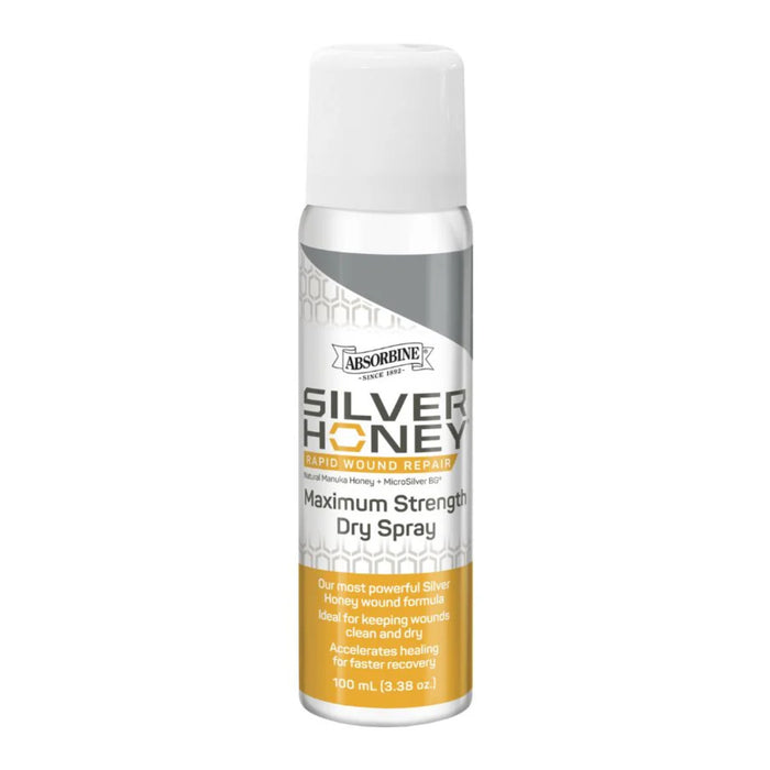 Silver Honey Maximum Strength Dry Spray First Aid & Medical - Topicals Absorbine
