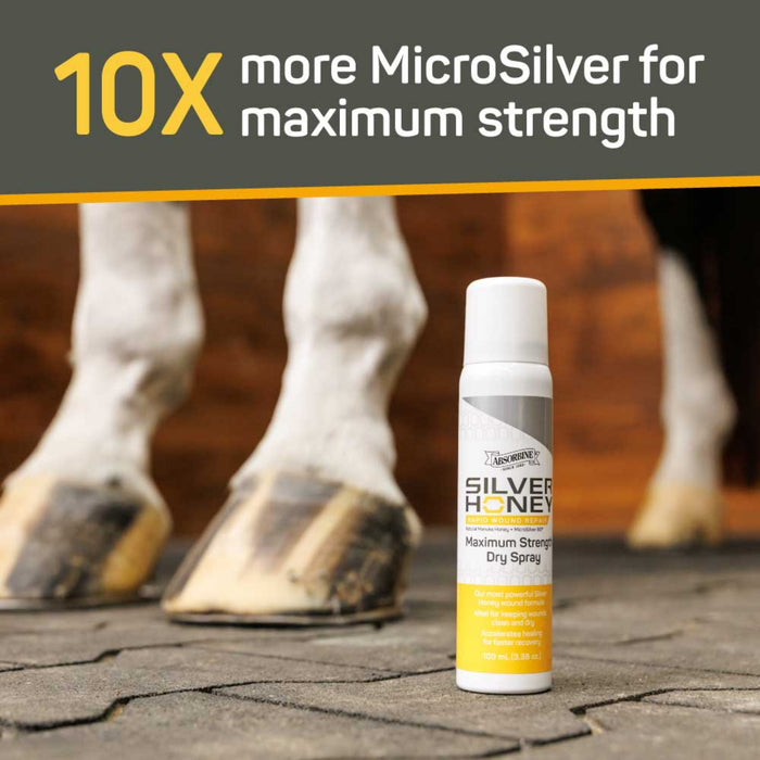 Silver Honey Maximum Strength Dry Spray First Aid & Medical - Topicals Absorbine