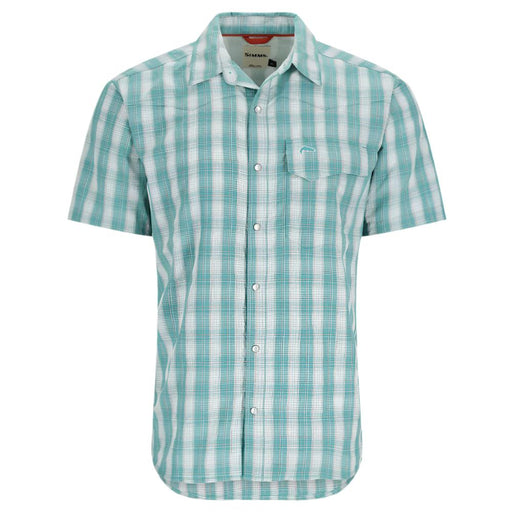 * Simms Big Sky Shirt - Gulf Blue - FINAL SALE MEN - Clothing - Shirts - Short Sleeve Simms Fishing