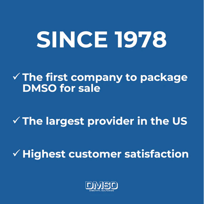 DMSO (Dimethyl Sulfoxide) First Aid & Medical - Topicals DMSO