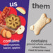 Fruitables Skinny Mini Apple Bacon Dog Treats Pets - Toys & Treats Fruitables