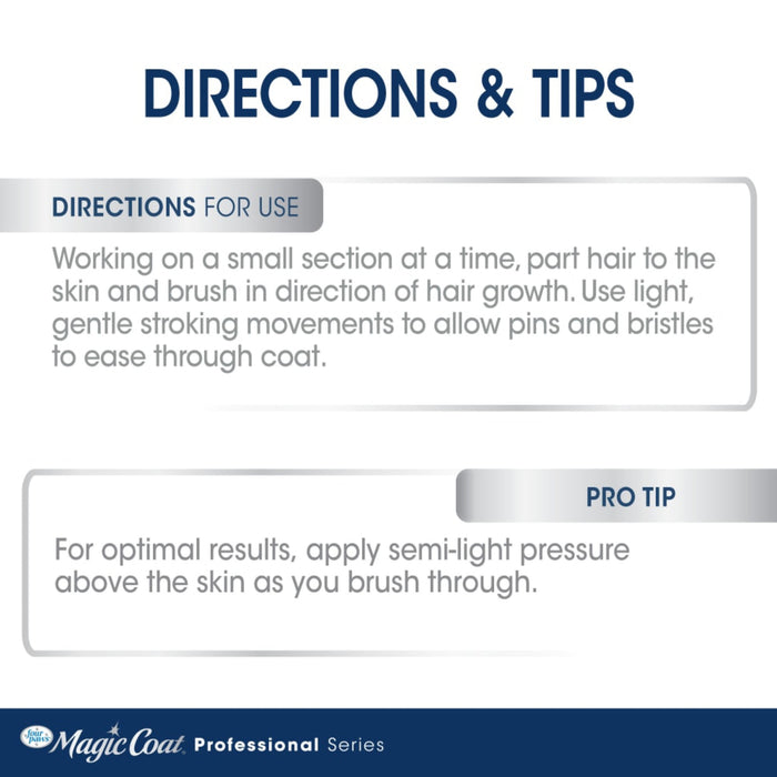 Magic Coat Self Cleaning Slicker Brush Pets - Cleaning & Grooming Four Paws