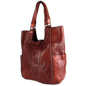 Spaghetti Western Leather Stud Tote WOMEN - Accessories - Handbags - Tote Bags Spaghetti Western   