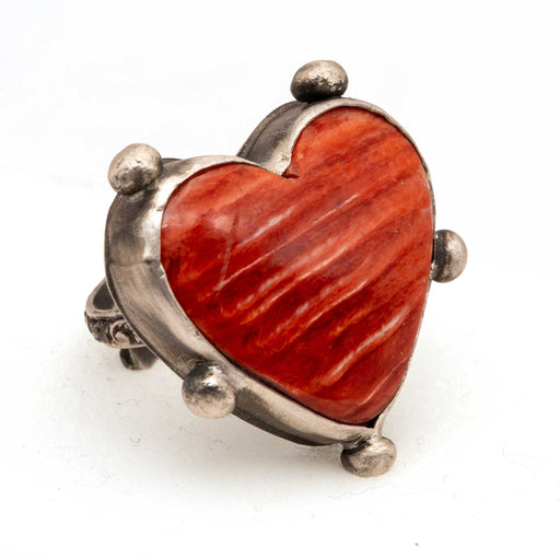 Sweetie Heart Spiny Oyster Ring WOMEN - Accessories - Jewelry - Rings Horse Money Turquoise Co.