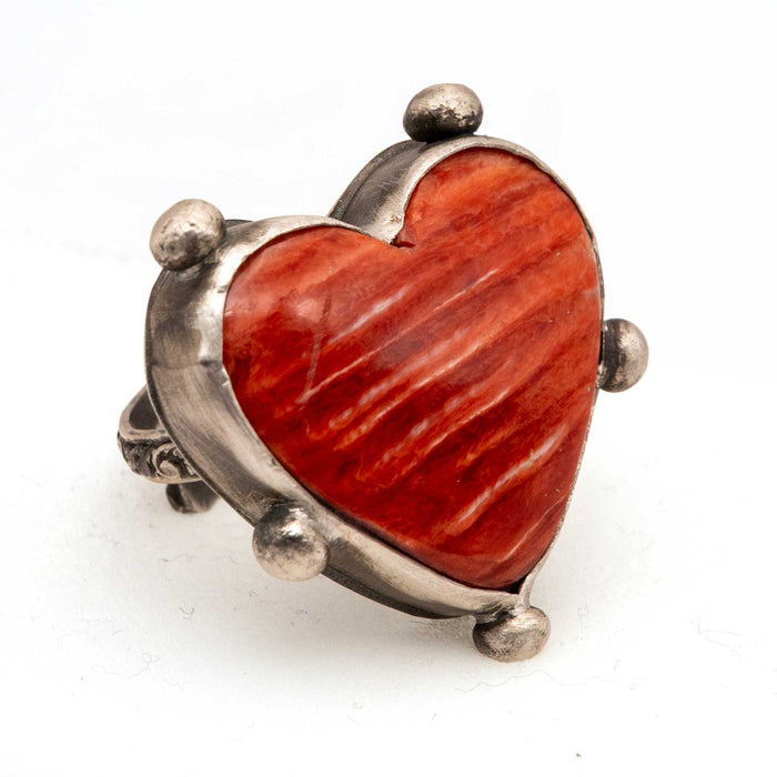 Sweetie Heart Spiny Oyster Ring WOMEN - Accessories - Jewelry - Rings Horse Money Turquoise Co.