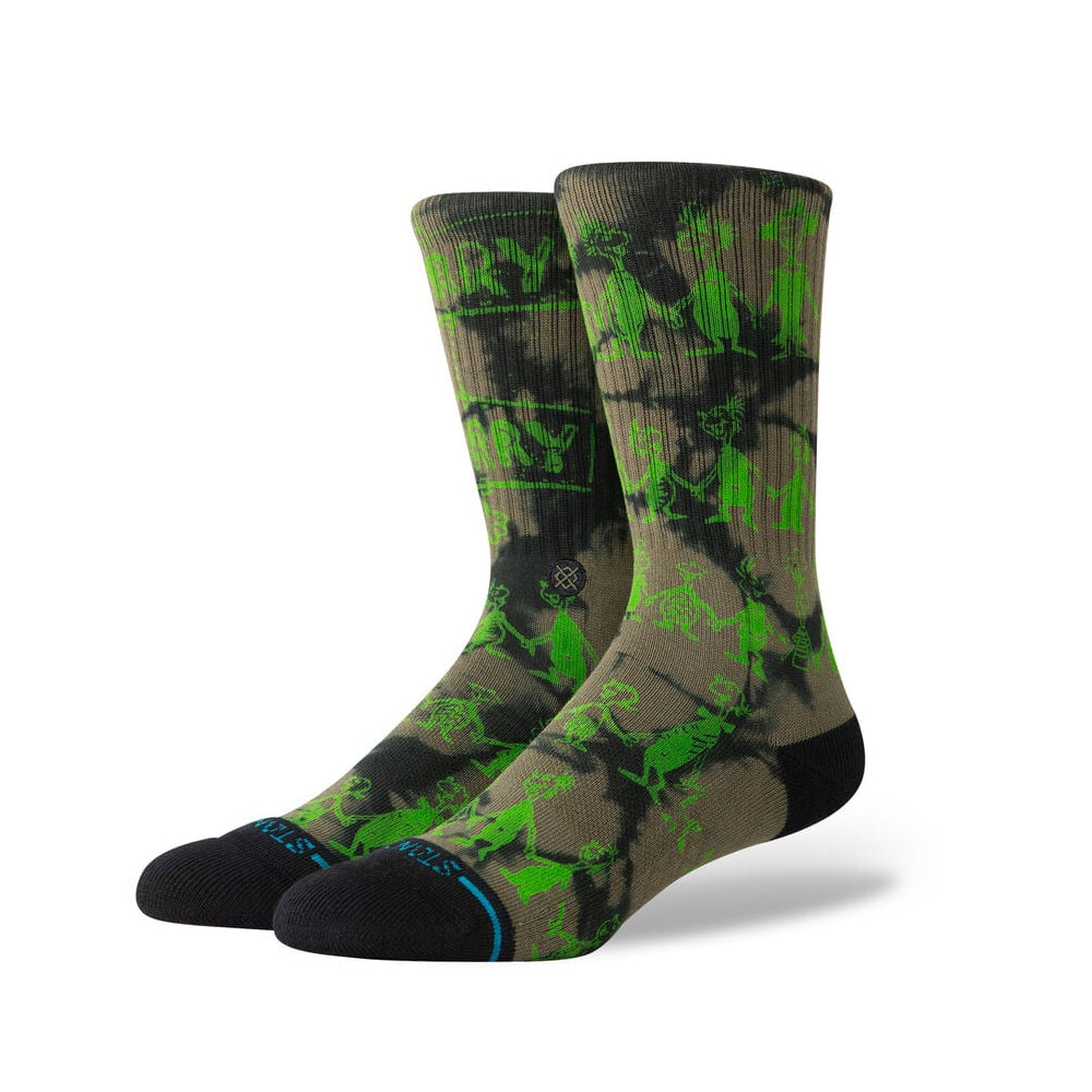 Stance x Grinch Down In Whovile Crew Socks MEN - Clothing - Underwear, Socks & Loungewear - Socks Stance