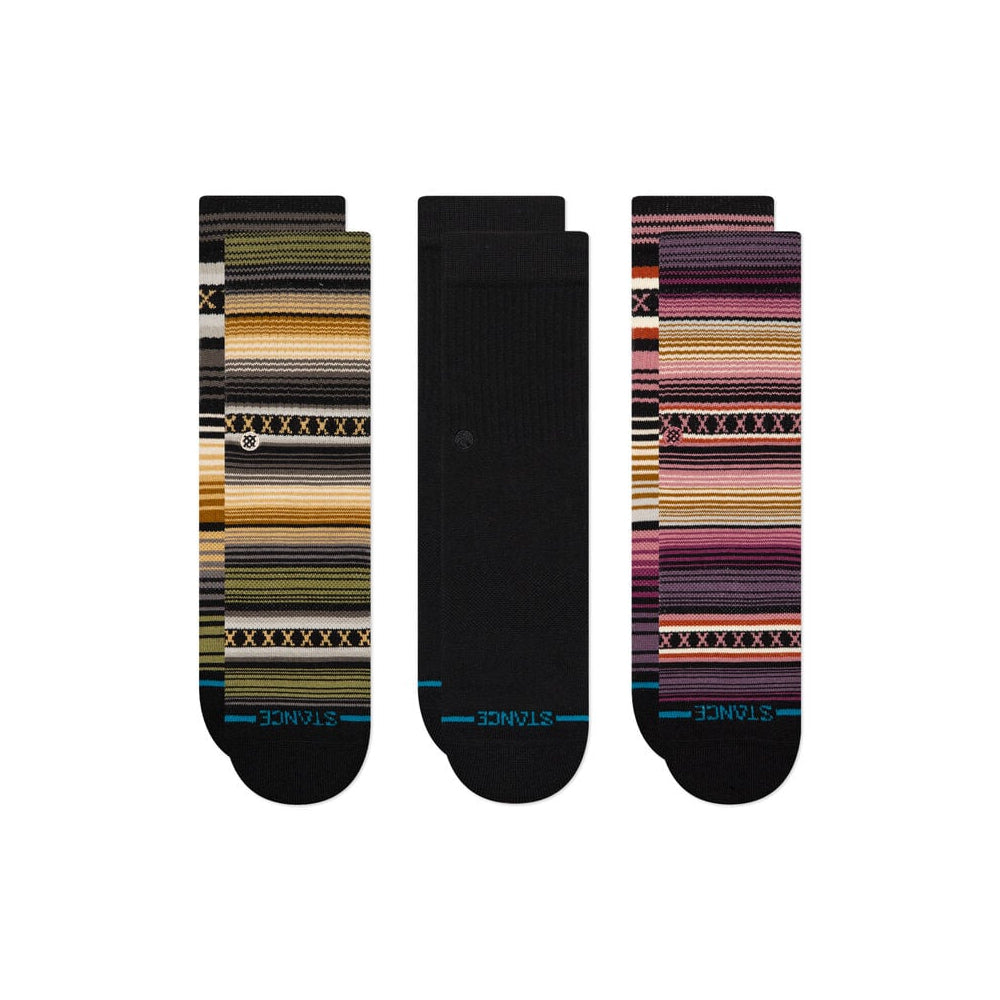 Stance Kid's Icon Mixed Crew Socks - 3 Pack KIDS - Accessories - Socks & Underwear Stance   