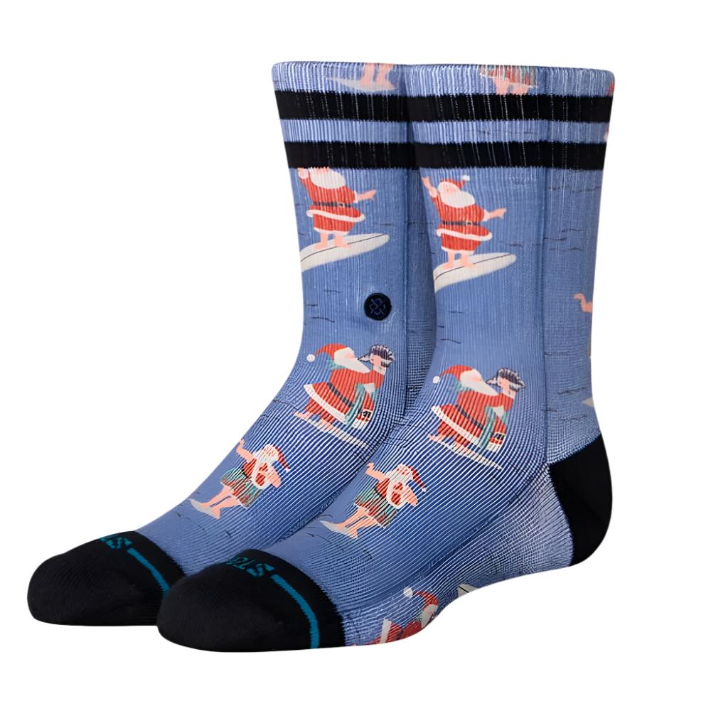 Stance Kid's Surfing Santa Crew Sock - FINAL SALE KIDS - Accessories - Socks & Underwear Stance