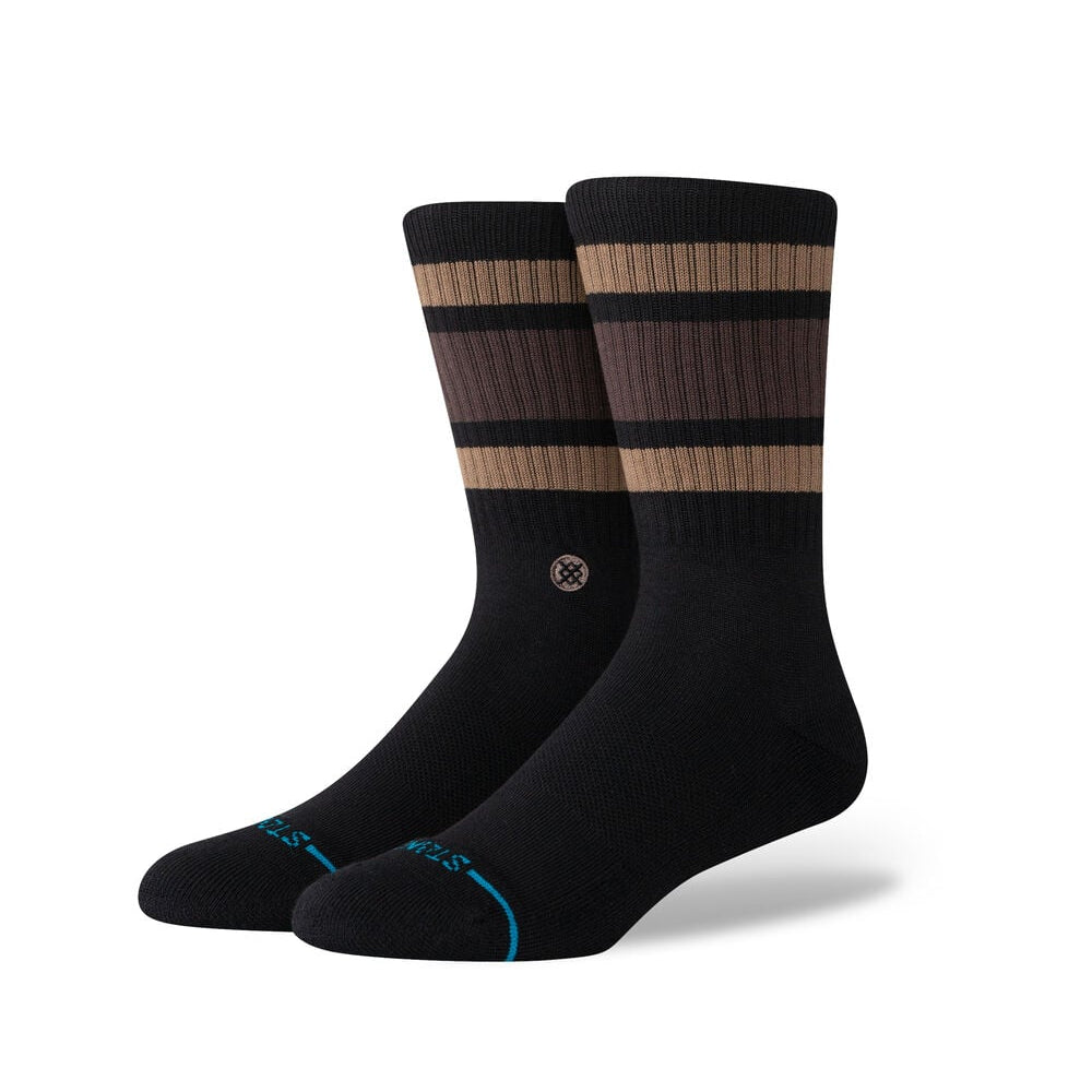 Stance Men's Boyd Crew Socks - Brown MEN - Clothing - Underwear, Socks & Loungewear Stance   