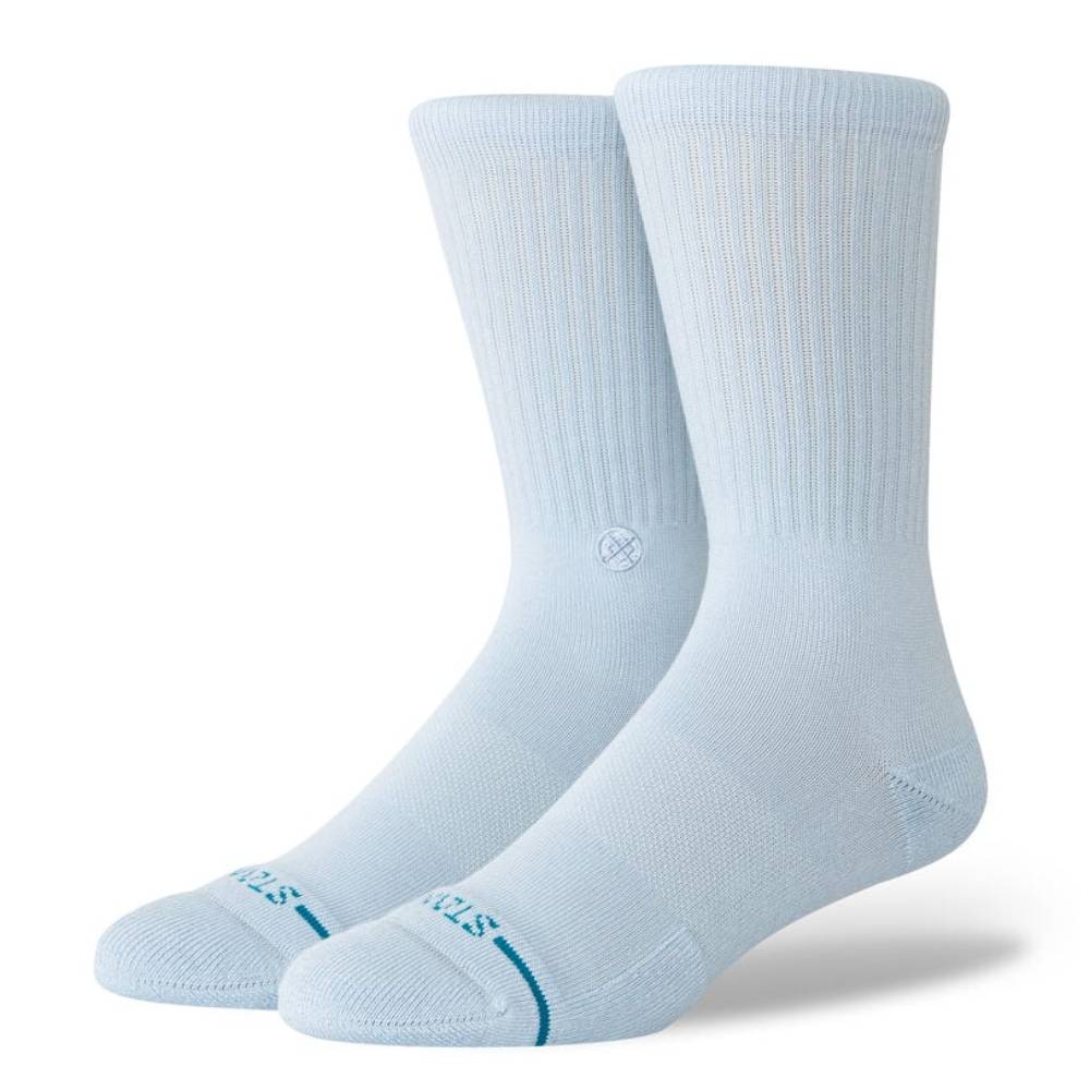 Stance Men's Icon Crew Socks - Iceblue MEN - Clothing - Underwear, Socks & Loungewear Stance   
