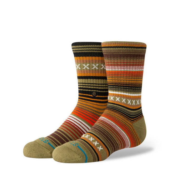 Stace Youth Curren Crew Socks - Green KIDS - Accessories - Socks & Underwear Stance   