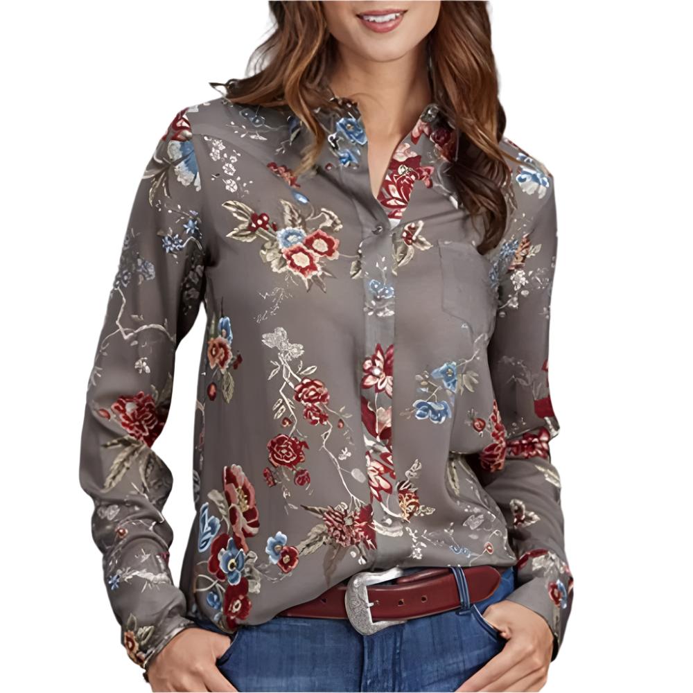 Stetson Women's Vintage Floral Tapestry Shirt WOMEN - Clothing - Tops - Long Sleeved Stetson   