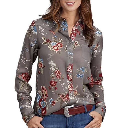 Stetson Women's Vintage Floral Tapestry Shirt WOMEN - Clothing - Tops - Long Sleeved Stetson   