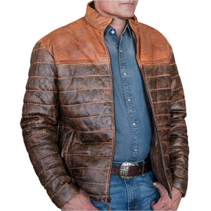 STS Ranchwear Men's Clyde Leather Jacket