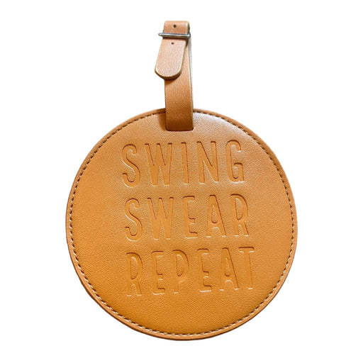 Mud Pie Swing Swear Repeat Golf Tee Bag Tag HOME & GIFTS Mud Pie   